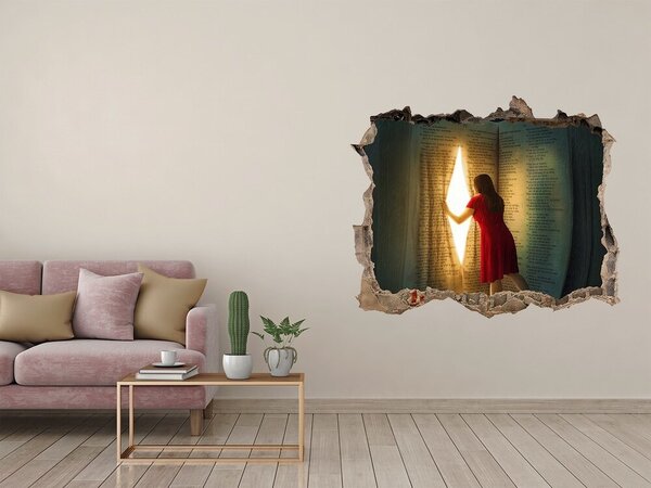 Fototapeta díra na zeď Svět knížek nd-k-109874502