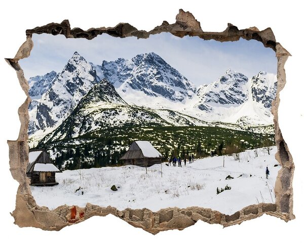 Díra 3D ve zdi na stěnu Tatry nd-k-111249964