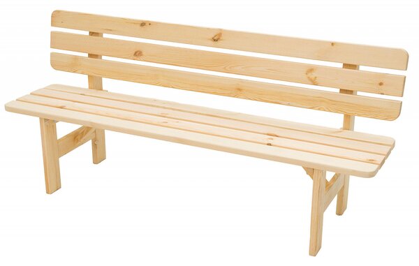 Masivní lavice z borovice dřevo 30 mm (různé délky) 150 cm