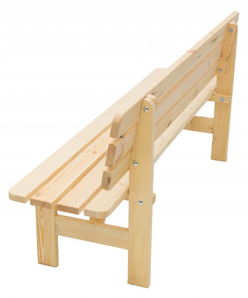 Masivní lavice z borovice dřevo 30 mm (různé délky) 150 cm