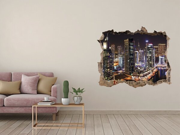 Fototapeta díra na zeď Marina Dubaj nd-k-114067146