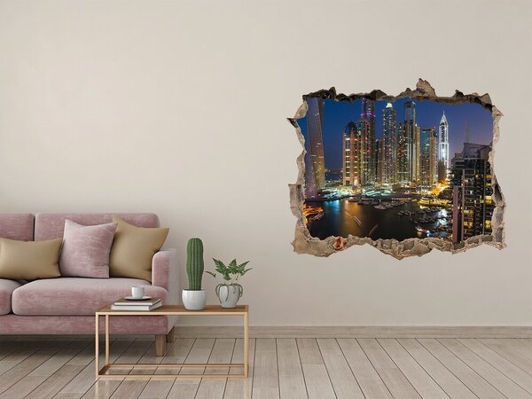 Fototapeta díra na zeď Marina Dubaj nd-k-115896639