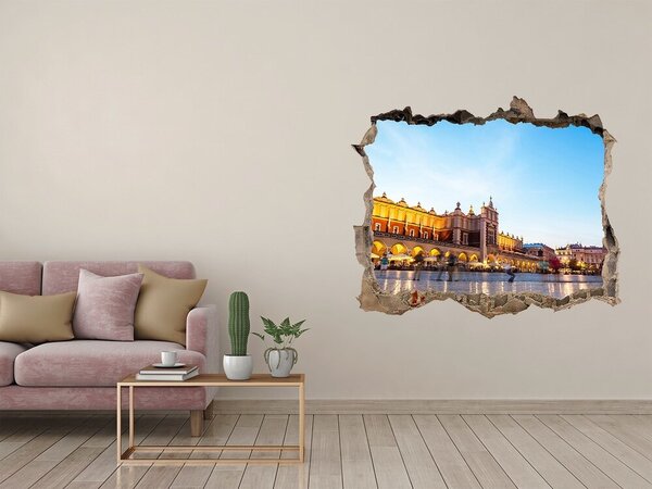 Fototapeta díra na zeď Krakov Polsko nd-k-115865900