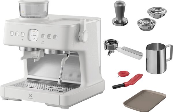 Electrolux Pákové espresso 800 s integrovaným mlýnkem E8EC1-8SW