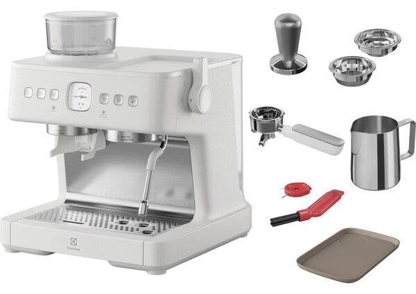 Electrolux Pákové espresso 800 s integrovaným mlýnkem E8EC1-8SW