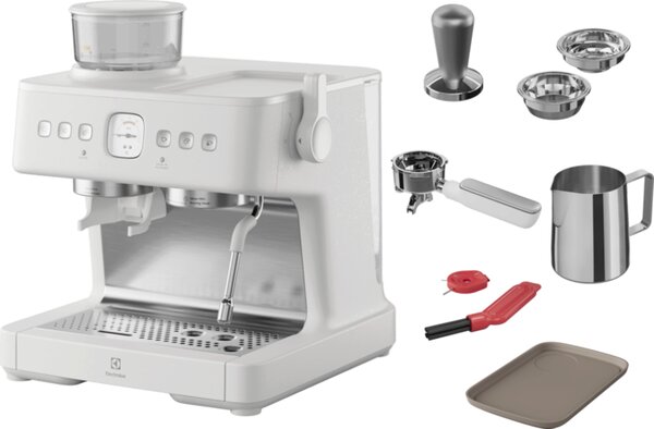 Electrolux Pákové espresso 800 s integrovaným mlýnkem E8EC1-8SW