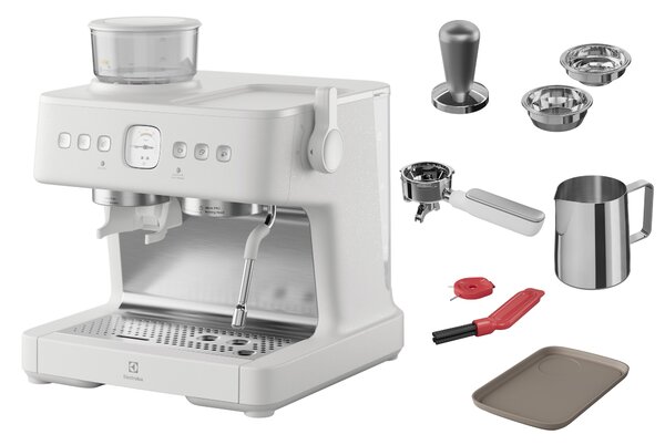 Electrolux Pákové espresso 800 s integrovaným mlýnkem E8EC1-8SW