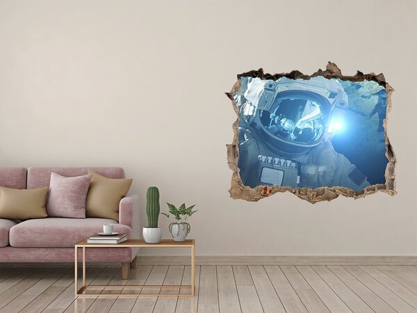 Foto fotografie díra na zeď Kosmonaut nd-k-119486101