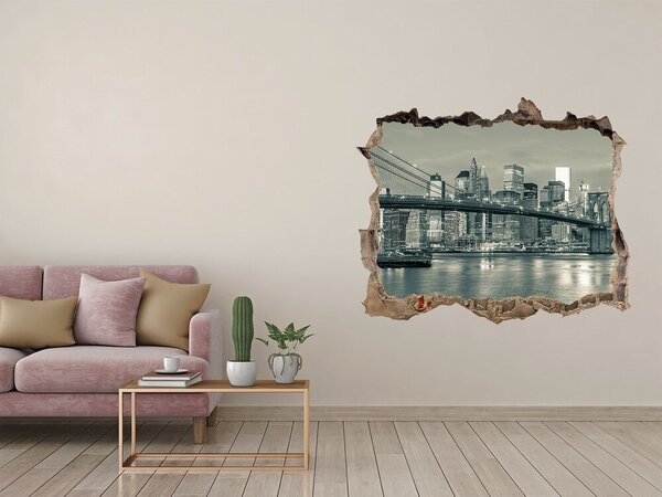 Fototapeta díra na zeď Manhattan New York nd-k-119217703