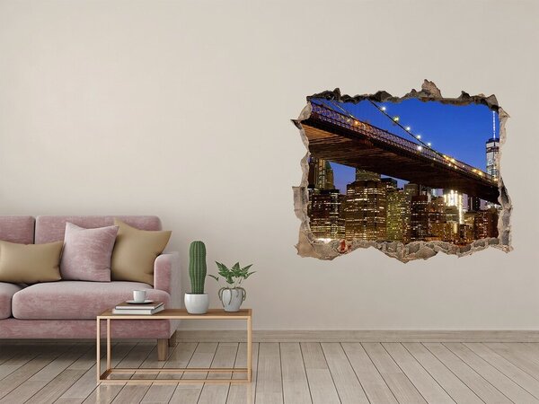 Fototapeta díra na zeď Manhattan New York nd-k-118915288