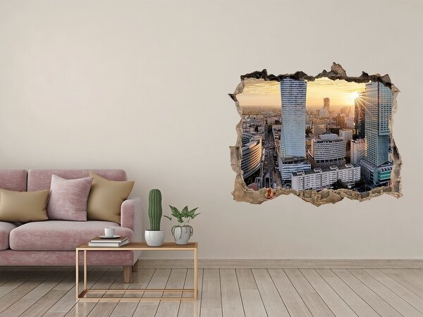 Fototapeta díra na zeď Varšava Polsko nd-k-119805432