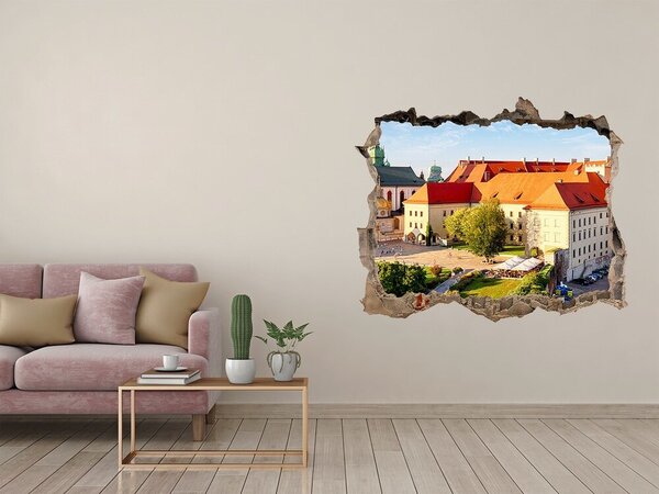 Fototapeta díra na zeď 3D Krakov Polsko nd-k-121793696