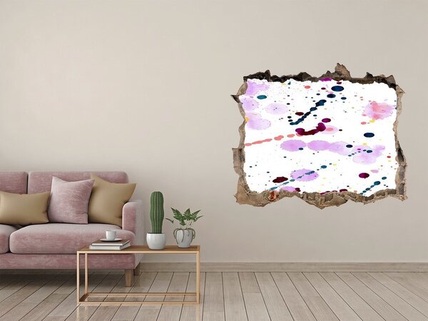 Díra 3D fototapeta nástěnná Abstraktní skvrny nd-k-122427600