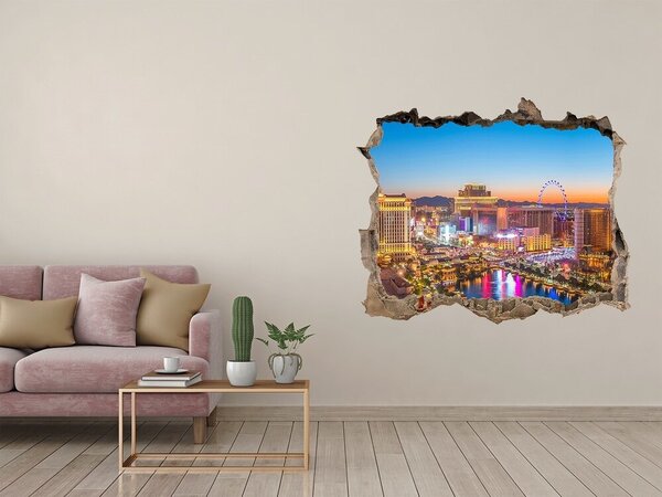Fototapeta díra na zeď 3D Las Vega USA nd-k-123858378