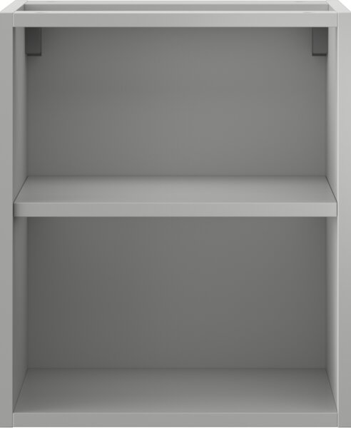 Mexen Box-A, otevřená skříňka s policí 40 cm, šedá matná, 91AX2-0400-470-0-62