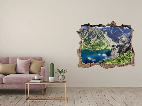 Díra 3D ve zdi na stěnu Černé jezero Tatry nd-k-127510314