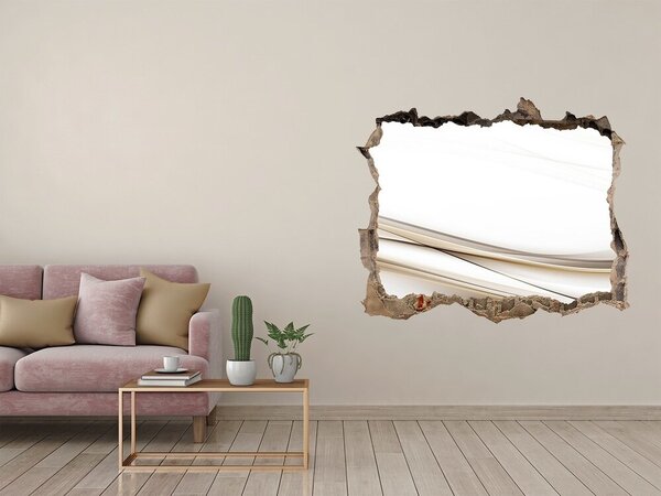 Díra 3D fototapeta nálepka Abstrakce vlny nd-k-127552559
