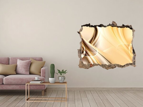 Díra 3D fototapeta nálepka Abstrakce vlny nd-k-127552644
