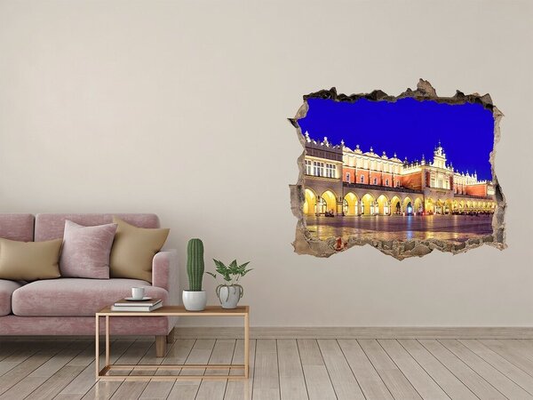 Fototapeta díra na zeď 3D Krakov Polsko nd-k-131103324