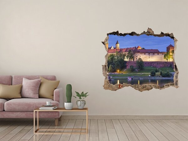 Fototapeta díra na zeď 3D Krakov Polsko nd-k-130529875