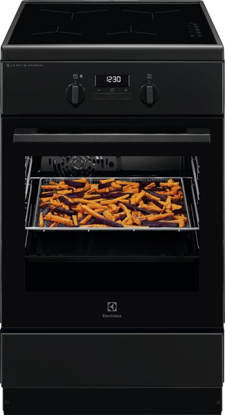 Electrolux Indukční sporák s parní funkcí SteamBake LKI564267K