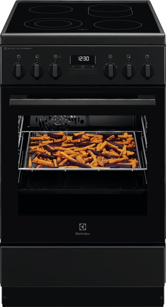 Electrolux Sklokeramický sporák s parní funkcí SteamBake LKR564277K