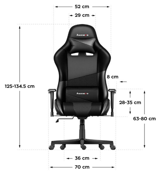 Herní židle Force 6.2 Carbon