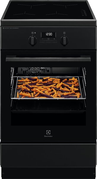 Electrolux Indukční sporák s parní funkcí SteamBake LKI564267K