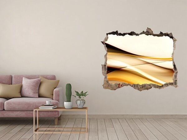 Díra 3D fototapeta nálepka Abstraktní vlny nd-k-134030226