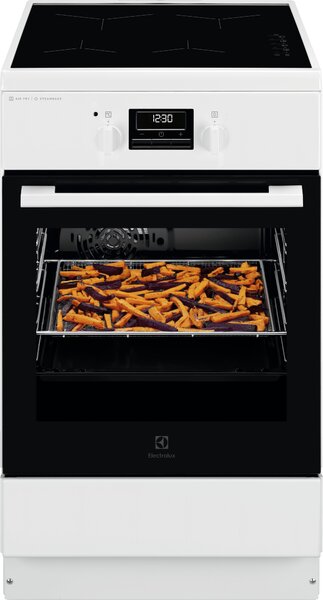 Electrolux Indukční sporák s parní funkcí SteamBake LKI564266W