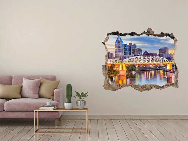 Fototapeta díra na zeď 3D Most Tennesee USA nd-k-157599924