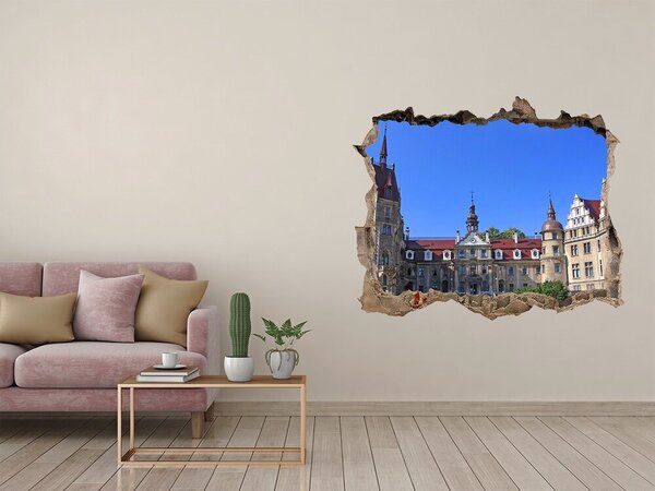 Fototapeta díra na zeď 3D Zámek Mošna Polsko nd-k-161542010