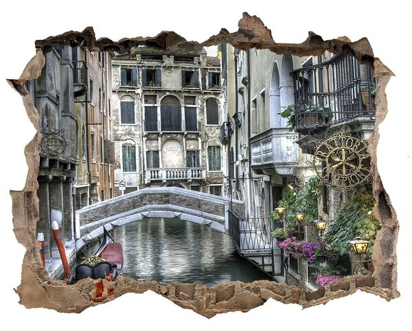 Fototapeta díra na zeď 3D Benátky Itálie nd-k-15943552