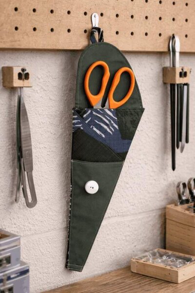 Pouzdro na nůžky 27 x 13 cm (Designové pouzdro pro bezpečné uložení nůžek)