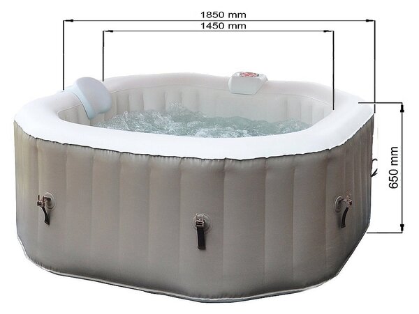 Belatrix Mobilní vířivka Belatrix LUXURY 155 (930 l)