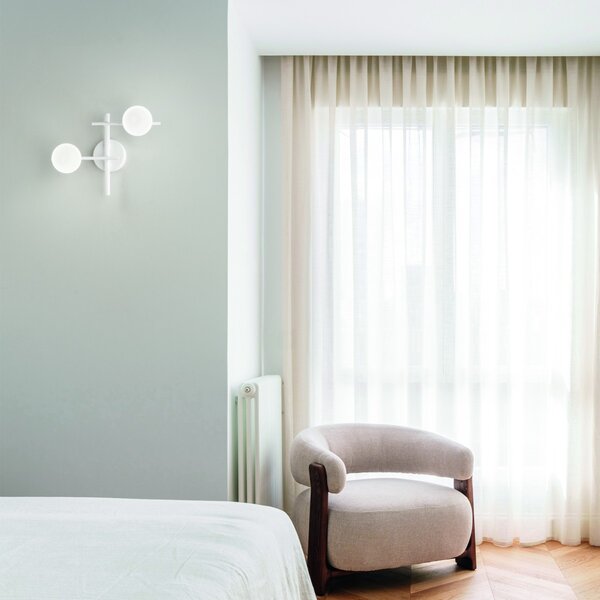 Ideal lux 365084 nástěnné svítidlo ATLAS G9 | zlatá