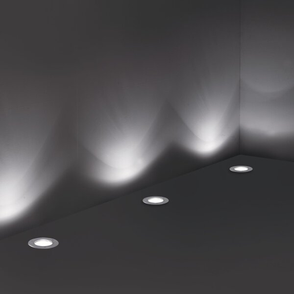 Ideal lux 351797 nájezdové světlo PARK GU10 | chrom