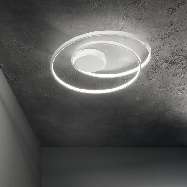Ideal lux 365046 LED přisazené stropní svítidlo OZ | 38W integrovaný LED zdroj | 2050lm | 3000K | bronz