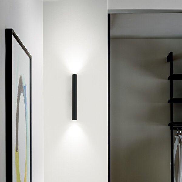 Ideal lux 353340 LED bodové nástěnné svítidlo LOOK | 9W integrovaný LED zdroj | 630lm | 3000K | bronz