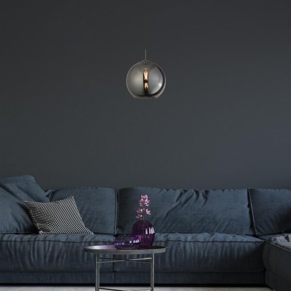 Searchlight 1632SM Závěsné svítidlo BALLS SMOKE průměr 30cm