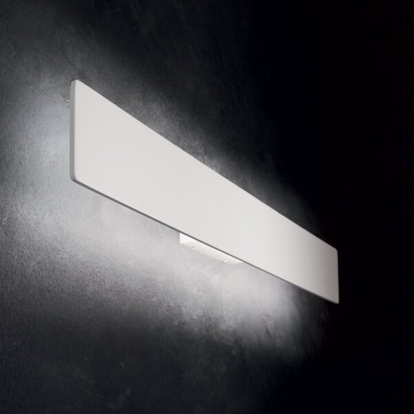 Ideal lux 356679 LED nástěnné svítidlo ZIG ZAG | 13W integrovaný LED zdroj | 850lm | 3000K | chrom