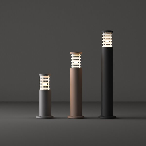 Ideal lux 369761 zahradní sloupek TRONCO E27 | antracit