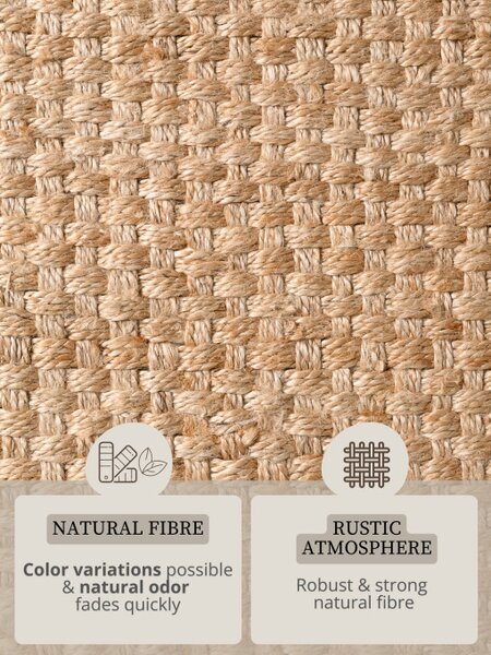 Koberec Hanse Home Handloom 1.0 FJORD přírodní / zlatý