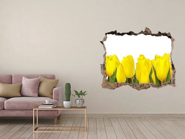 Samolepící nálepka fototapeta Žluté tulipány nd-k-2665979