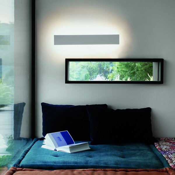 Ideal lux 361925 LED nástěnné svítidlo ZIG ZAG | 13W integrovaný LED zdroj | 1180lm | 3000K | bronz