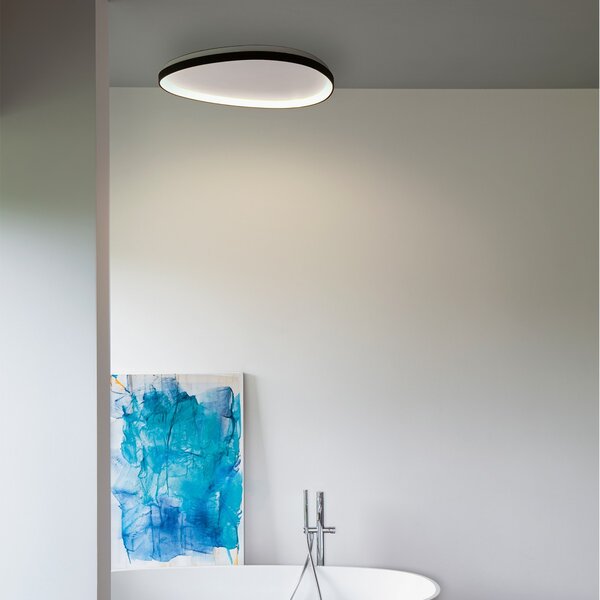 Ideal lux 372082 LED přisazené stropní svítidlo GEMINI | 30W integrovaný LED zdroj | 2340lm | 4000K | bronz