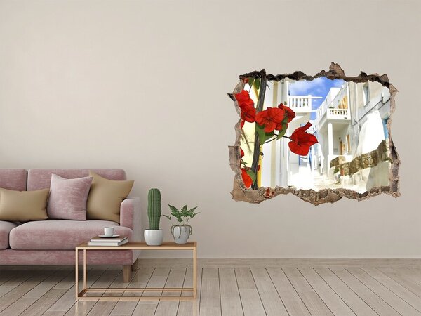 Fototapeta díra na zeď 3D Mykonos Řecko nd-k-2987309