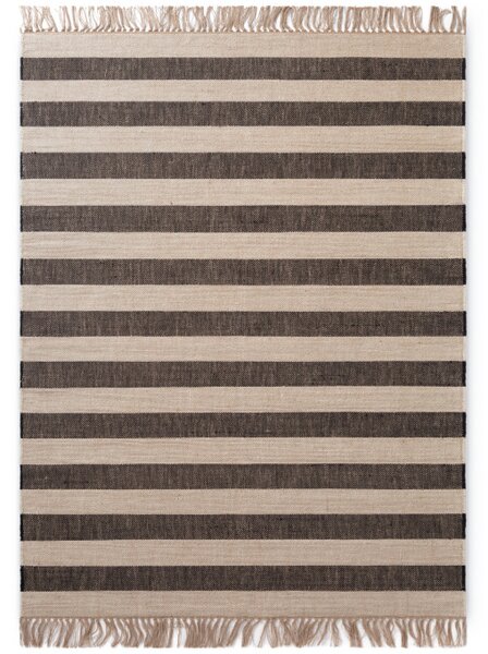 Koberec Hanse Home Handloom 1.0 PLAYA přírodní / bílý / černý