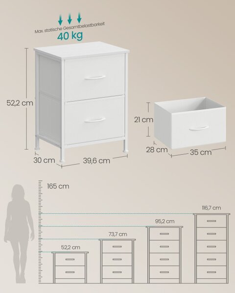 Noční stolek LGS312WH01