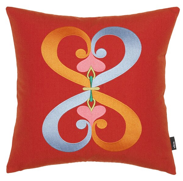 Vitra designové polštáře Embroidered pillows Red